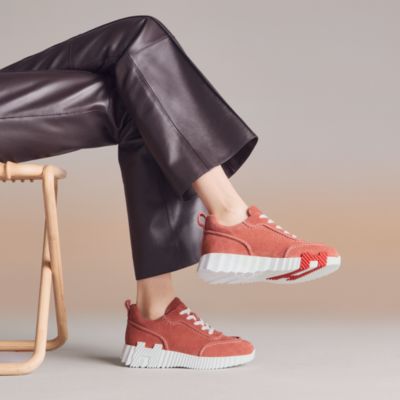 Pink - Hermès women's shoes & leather footwear | Hermès Mainland China